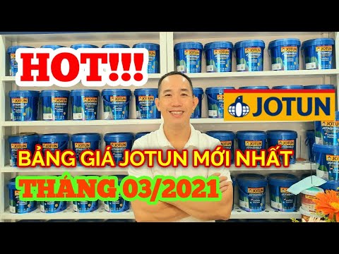 bảng giá sơn nội thất jotun