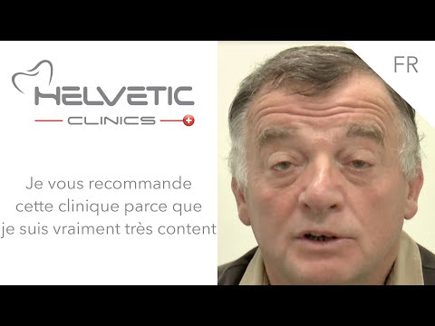 8 implants dentaires..."C'est le bonheur" Helvetic-Clinics, dentistes en Hongrie.