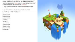 Swift Playgrounds - Learn To Code 1 - 02.01. Composing a New Behavior