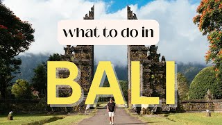 What to do in Bali | Beach Clubs to explore | Places to Visit | Ubud | Nusa Penida | Uluwatu, Bali