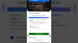 Así es comprar en la Venta Spotify y Venta Fans de #Ticketmaster. Cada vez es más común en México.