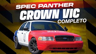 Construcción Completa: Spec Panther Crown Vic De Patrulla A Coche de Carreras