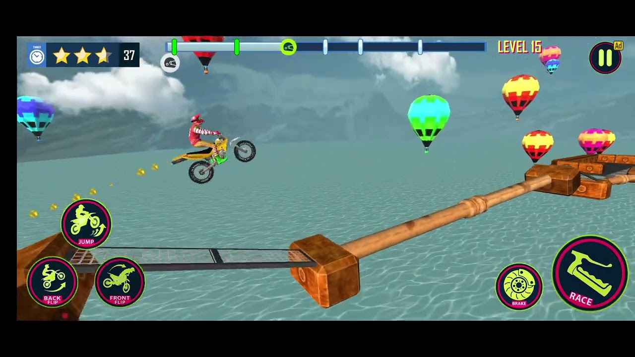 Dhamakedar Stunts! 🔥 | Motorbike Challenge Level 4 | GamePlay