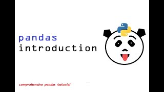 1 - pandas introduction