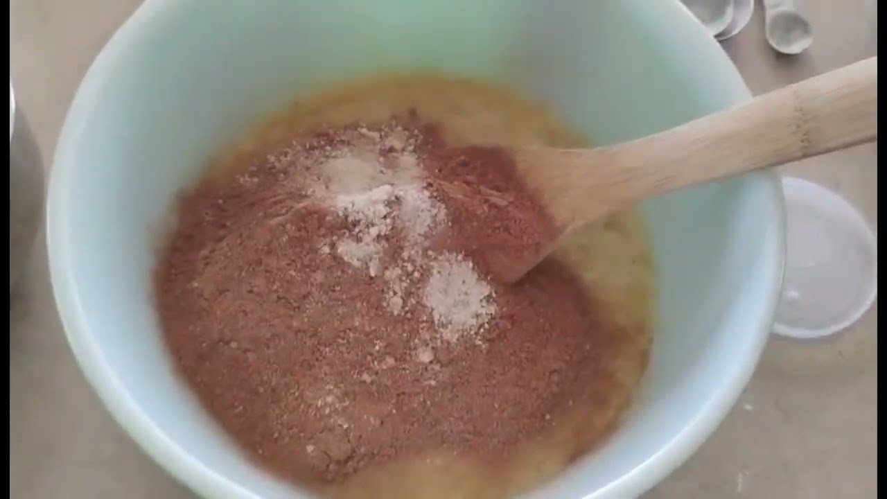 Chocolate Oat Flour Banana Bread