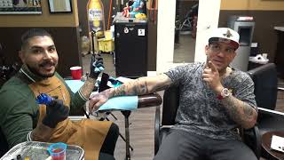 TATTOOING MR TEMPO! (Hand Tattoo)