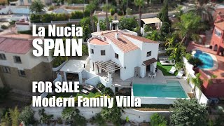 Villa for sale in La Nucia, Spain | Eclectic, Authentic, Modern Family Villa | Buy a villa in Spain