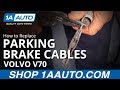 How to Replace Parking Brake Cables 00-07 Volvo V70