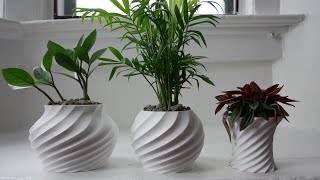 How To Design 3D PRINTED Spiral Vases   Plant Pots in Fusion 360