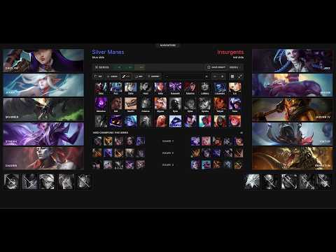 Bo3 Scrim | Silver Manes vs Insurgents | LB, Ryze, Syndra Mid Laner PoV: Genetics