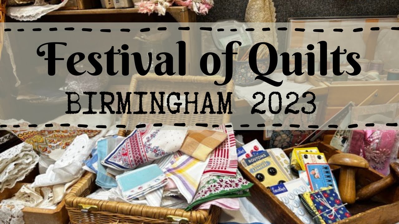 ✈️ Explorando el FESTIVAL of QUILTS 2023 en Birmingham: Inspiración Textil y CREATIVIDAD✨🛩️❤️