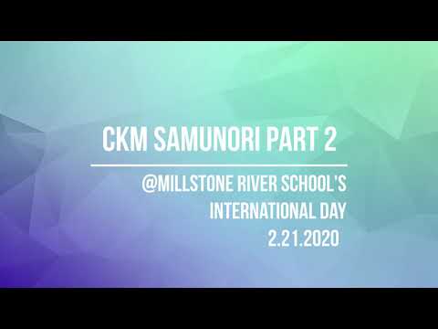 Millstone River School International Day Korea Drum Samul nori 사물놀이 part2