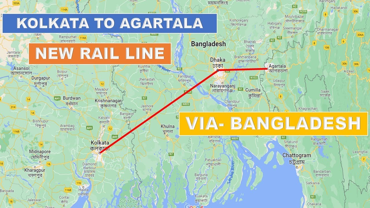Akhaura Agartala Rail Line Project Indo Bangla Rail Megaprojects In akhaura-agartala-rail-line-project-indo-bangla-rail-megaprojects-in