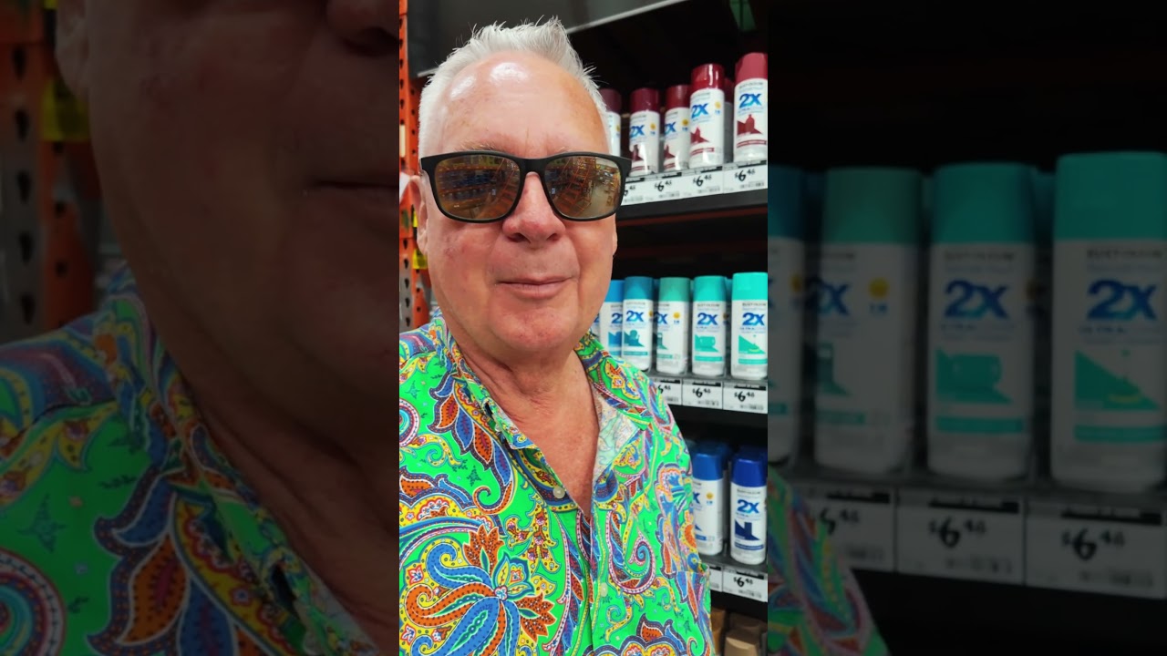 Spray Paint Heaven at Home Depot! 🎨 Choosing Colors for My Cement Art