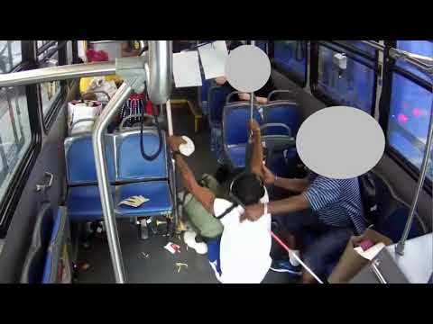 Video shows man randomly hitting women on Richmond bus