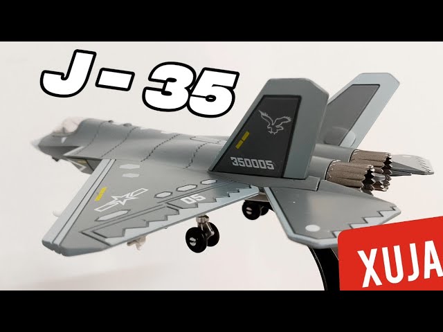 Xuja Model | 1:72 J-35 Stealth Fighter Snap Tite Model Bricks