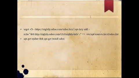 install odoo 13 on ubuntu 20.04