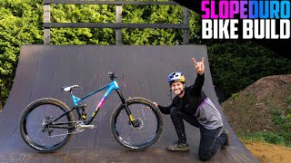BUILDING AND RIDING THE ULTIMATE  SLOPESTYLE ENDURO BIKE!!