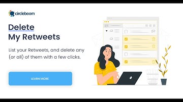 The Fast way to delete all retweets at once #deleteretweets