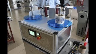 Automatic label sticker rewinding counting machine rewinder counter equipment
