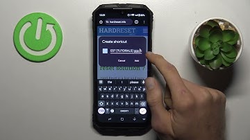 How to Create Website Shortcuts on DOOGEE S Punk – Home Screen
