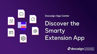 Docusign App Center Discover The Smarty Extension App