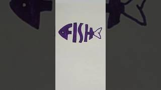 Fish Logo Design Drawing