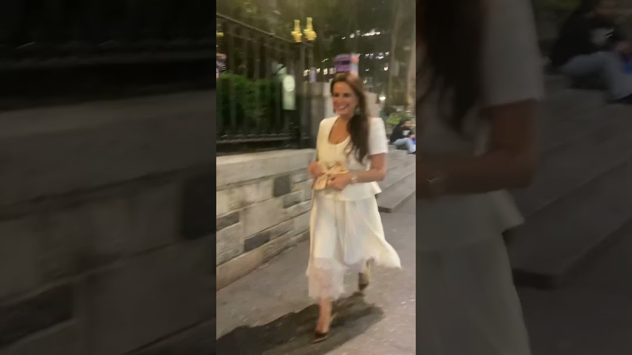 Beautiful Irish Singer Cathy Maguire in New York City! June, 2025.