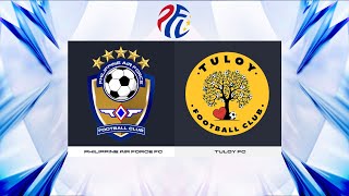 PFL Season 2024 - Philippine Air Force FC vs. Tuloy FC