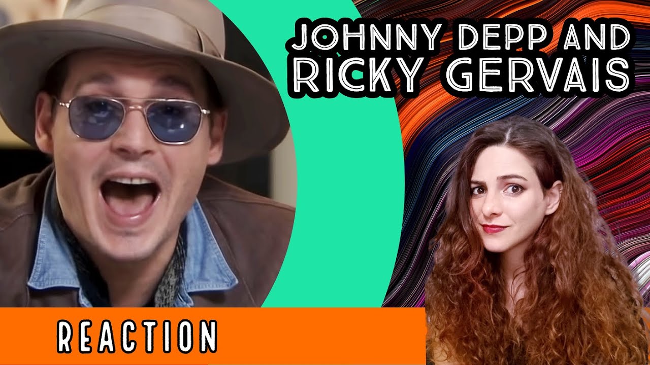 Ricky Gervais and Johnny Depp - REACTION!