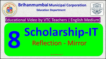 Class 8  Scholarship IT Reflection-Mirror by BMC VTC Teacher Sreekumar T