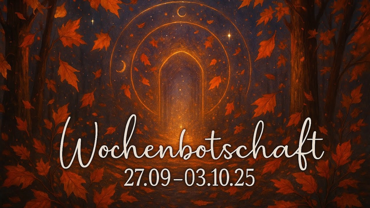 Wochenbotschaften vom 27.09-03.10.25🎁🌺🌼