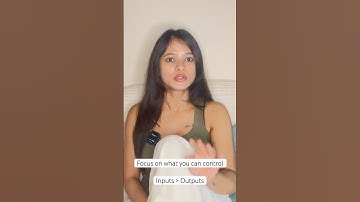 The Only Way to Actually Work: Focus on Inputs, Not Outputs