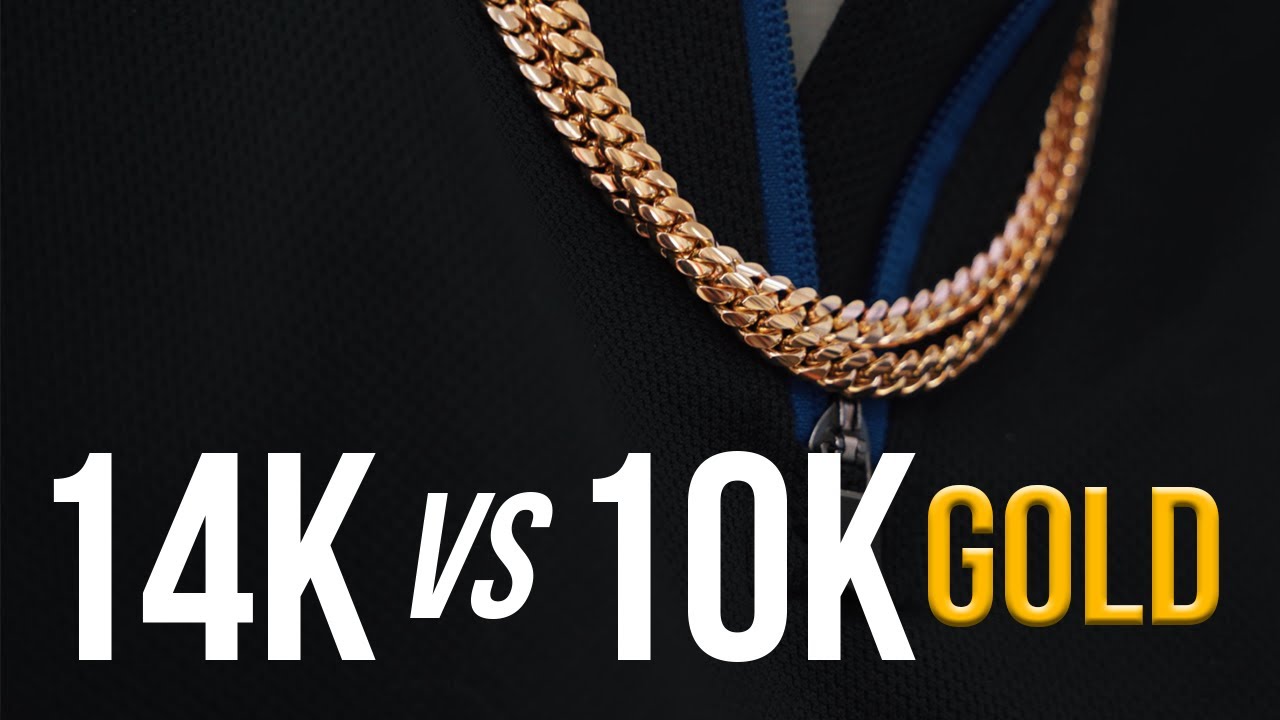 14k vs 10k Gold: HOW TO SPOT THE DIFFERENCE - YouTube