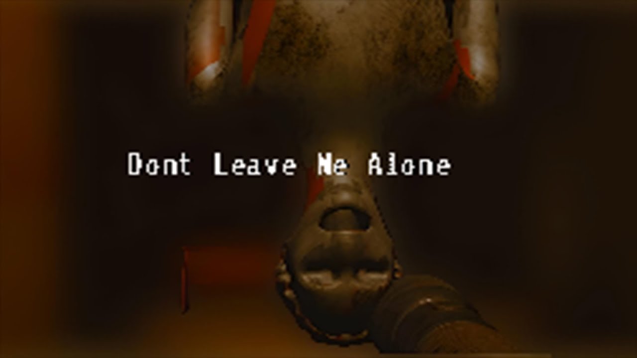 Don`t Leave Me Alone... - Playthrough (short indie horror game)