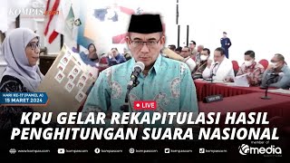 🔴LIVE - KPU Gelar Rekapitulasi Hasil Penghitungan Suara Nasional Provinsi Maluku Utara | Panel A