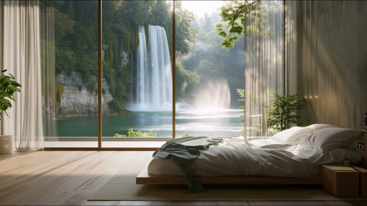 Relaxing Piano & Water Sounds 🌊 Deep Sleep Music with Nature Ambience for Meditation & Stress Relief