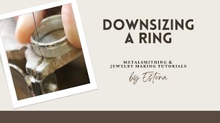 Downsizing a Ring (preview) | Estona Tutorials