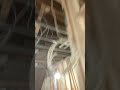 Finishing up wiring while spray foaming #sprayfoaminsulation #cat5 #cat6 #lowvoltage