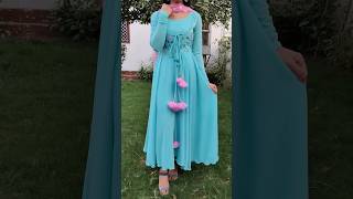 Meesho style kurti cutting and stitching/ meesho frock cutting and stitching/mesho dress designing screenshot 3