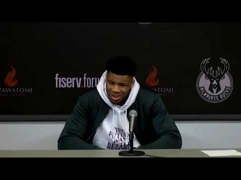 Here's What Giannis Antetokounmpo Said After The Bucks Beat The ...