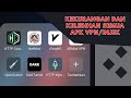 Perbedaan semua aplikasi injek/VPN