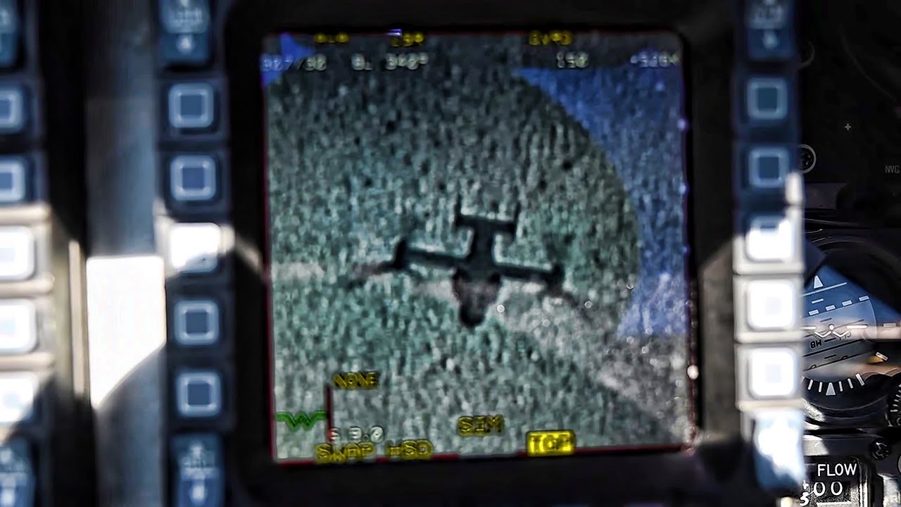 Cockpit Vid • F-16 Nellis AFB Aggressor Intercept MV-22B