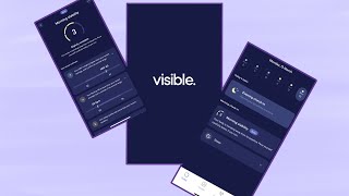 CHECKING OUT THE #VISIBLE #APP screenshot 5
