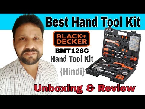 Best Hand Tool Kit for Home | BLACK And DECKER BMT126C Hand Tool Kit | Unboxing And Review in