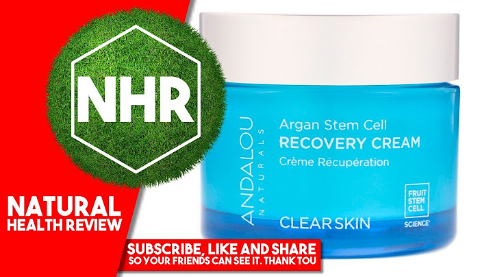Argan stem cell recovery cream review