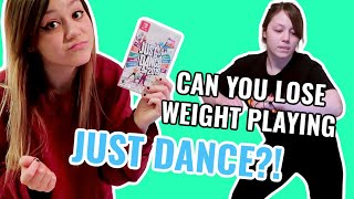 PLAYING JUST DANCE EVERYDAY FOR A WEEK TO SEE IF I LOSE WEIGHT | it was ✨embarrassing✨ @LaurenJane