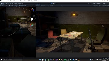 Interrogation room showcase - Substance painter work in Unity