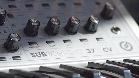 Subsequent 37 CV Synthesizer