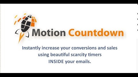 Motion Countdown - Motion Countdown Review